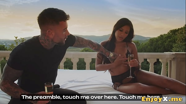 Andrea Retali, a horny Spanish babe with ebony hair, vigorously boinked in the superb outdoors. XXX!