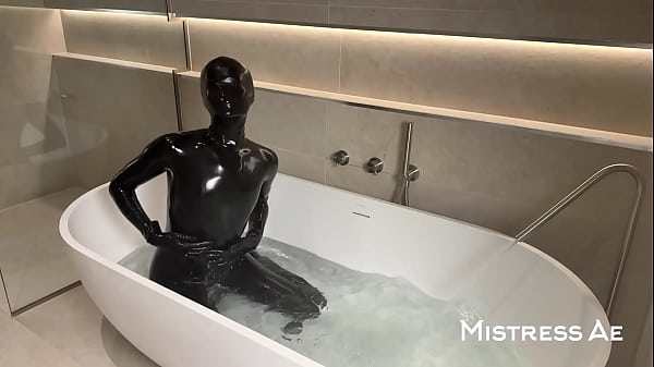 Baptized in the Latex Bath   Behind-the-scenes Moments (including piss)